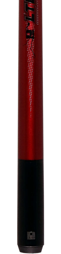 Little Monster Electro-Optic Red 3 Piece Jump Cue with Carbon Fiber Shaft