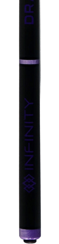 Infinity Dragon Flight Carbon Fiber Long Jump Cue - Purple