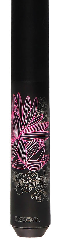 KODA Pink Dragon Graphic Pool Cue - KDV15PK - Seybert's Billiards