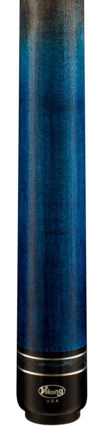 Viking HL0116 Helix Series Play Cue - Ocean Blue and Smoke Stained Maple