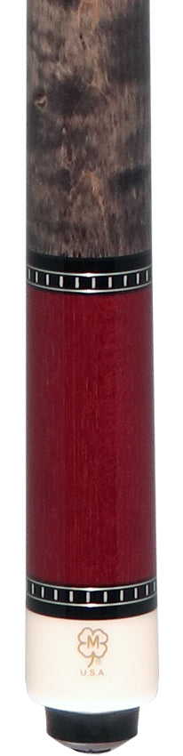 McDermott Purpleheart with Gray Maple No Wrap Cue of the Month with G-Core Shaft