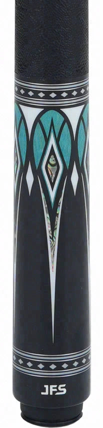 JFlowers Valen Flow Pool Cue with Elephant Wrap and Carbon Shaft