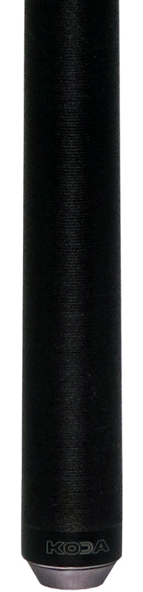 KODA Matte White with Blue Dragon Graphic Play Cue with Irish Linen Wrap