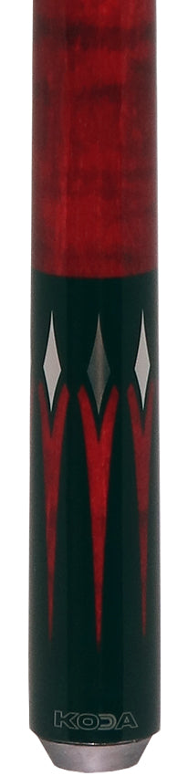 KODA Black with Red Points Graphic No Wrap Play Cue