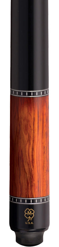 McDermott 50th Anniversary Series Cocobolo with Ebony Points Cue with G-Core Shaft and Commemorative 1x1 Case
