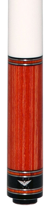 Cueroc Galaxy Dymond Tulipwood No Wrap Pool Cue with Carbon Fiber Shaft