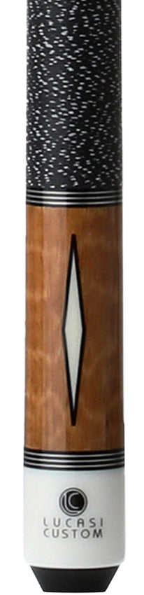 Lucasi LZD3 Custom Hybrid Exoting Apitong Cue - Seybert's