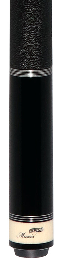 Fury Black Tec-Wood Cue | Elephant Wrap | + Free Extension - FUTW1