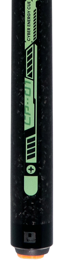Little Monster Cyber Energy Environment Green No Wrap Break/Jump Cue with Carbon Fiber Shaft