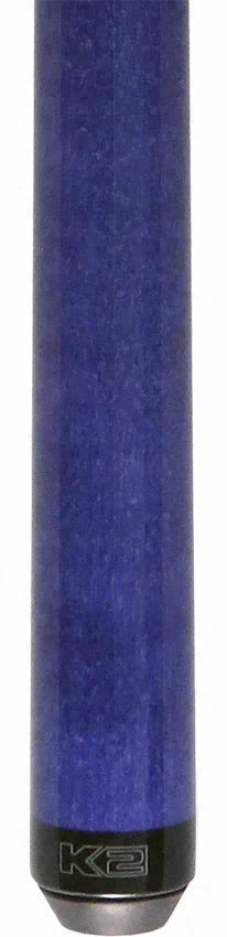 K2 Black with Purple Curly Maple 6 in 1 No Wrap Break/Jump Pool Cue