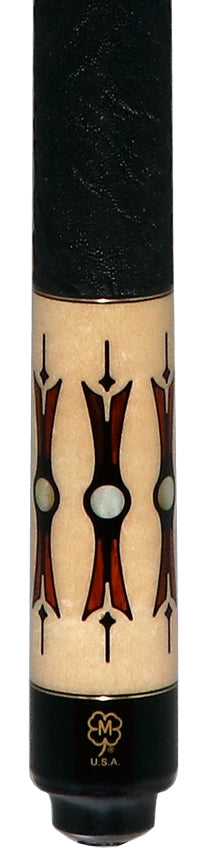 McDermott 50th Anniversary Series Birdseye Maple with Cocobolo Points Cue with G-Core Shaft and Commemorative 1x1 Case
