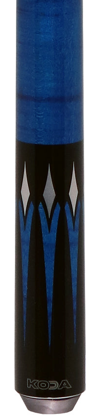 KODA Black with Blue Points Graphic No Wrap Play Cue