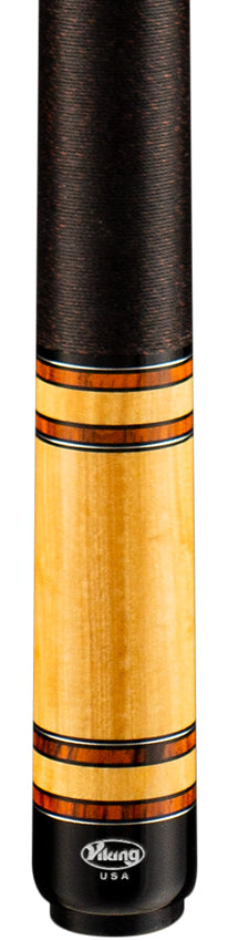 Viking IM0500 Impero Series Play Cue - Ceylon Satinwood with Cocobolo, and Birdseye Maple Rings