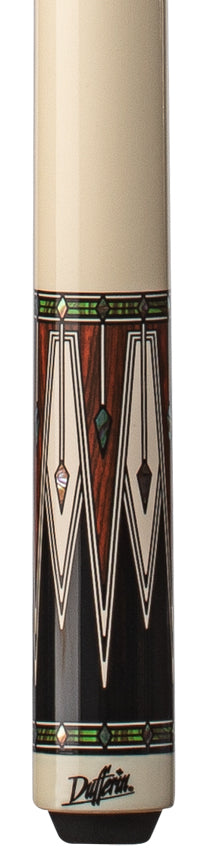 Dufferin White and Cocobolo Play Cue - D-SE51