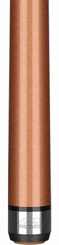 Predator BK RUSH No Wrap Break Cue - Tiger Eye Rose Gold