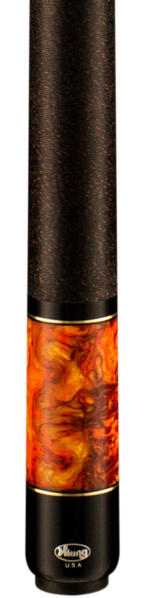 Viking BE0109 Bedlam Series Play Cue - Sienna-Stained Maple with Autumn Sunset Pearl