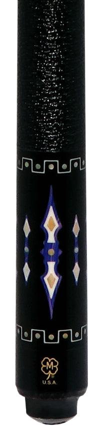 McDermott 50th Anniversary Series Birdseye Maple with Blue River Agate Points Cue with i-2 Shaft and Commemorative 1x1 Case