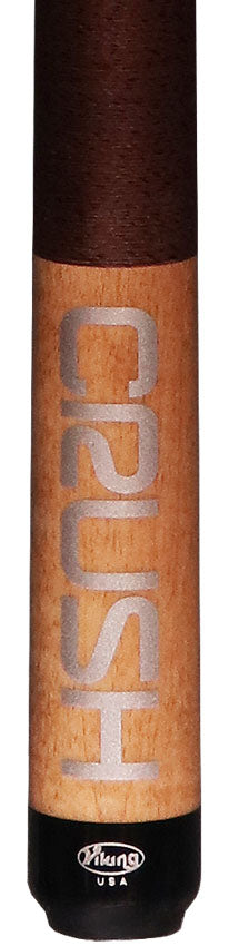 Viking Crush Khaki Stain Break/Jump Cue with Linen Wrap - CRUSHJBD-DIS