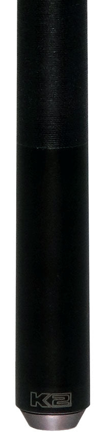 K2 Matte Black Pool Cue with 12.50mm K2 LD Shaft