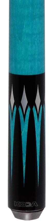 KODA Black with Teal Points Graphic No Wrap Play Cue
