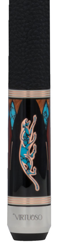 Predator Virtuoso Series Turquoise Pool Cue - Uni-Loc