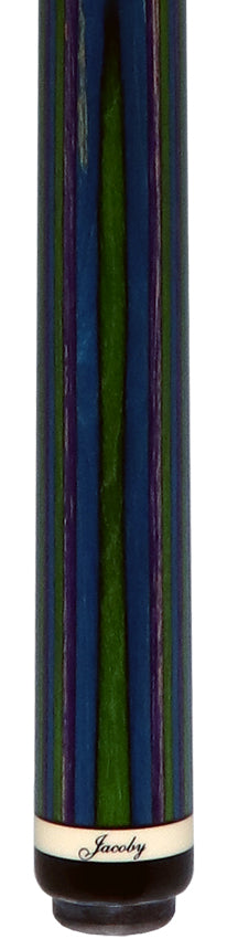 Jacoby Element Wind Cue Laminated Gray/Green/Blue - JACLAMWIND