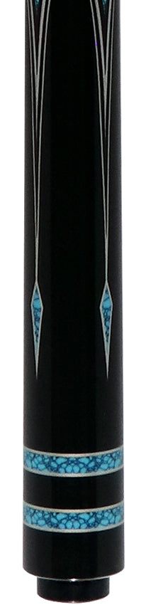Fury Tempest No Wrap Pool Cue with Carbon Fiber Shaft - FUAF2