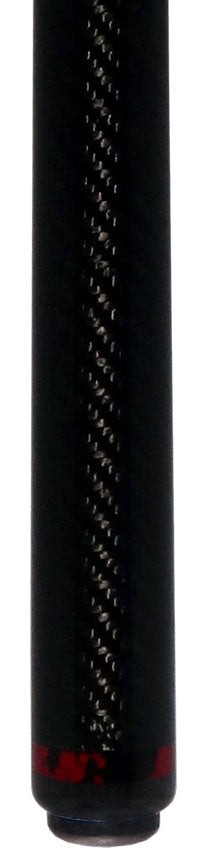 Jacoby Game Changer Series Carbon with Blood Jasper Ring Play Cue with 12.70mm Jacoby Black V4 Carbon Fiber Shaft