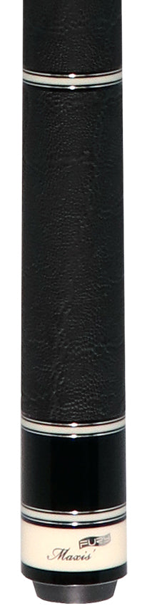 Fury Black Tec-Wood Pool Cue | Elephant Wrap | FREE Case + Extension - FUTWN1