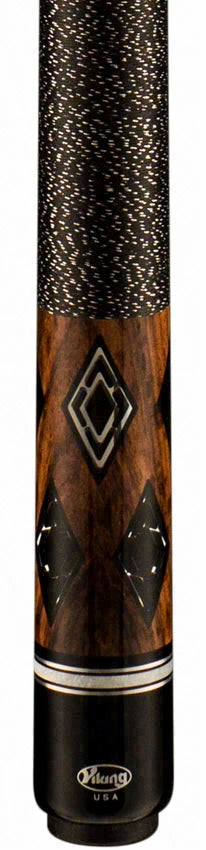 Viking Motore Series Rosewood with 116 Mirror and Black Inlays Play Cue