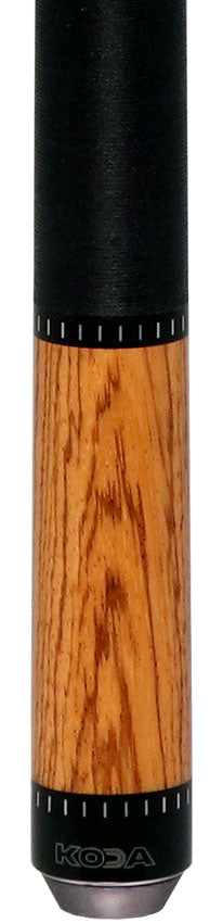 KODA Zebrawood Pool Cue with Linen Wrap