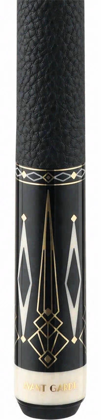 Predator Limited Edition Avant Garde Ebony Play Cue with Luxe Leather Wrap