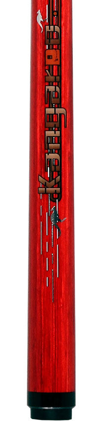 Little Monster Red Kangaroo Jump Cue with Carbon Fiber Shaft