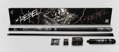 EVO Rebel Leather Wrap Pool Cue Maxbling Edition