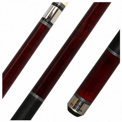 Players Classic Series Crimson Stained Maple with Linen Wrap Pool Cue - C960