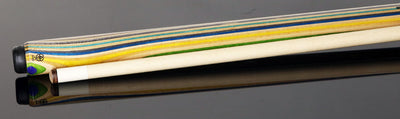 McDermott Chops Sneaky Pete Skateboard Pool Cue - Vertical Design