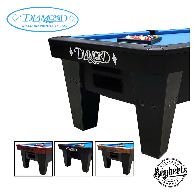 Diamond Pro Am Oak With Walnut Finish Pool Table - Diamond Billiards ...