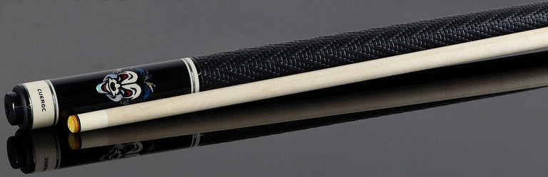 Cueroc Jester Pool Cue with Weave Wrap