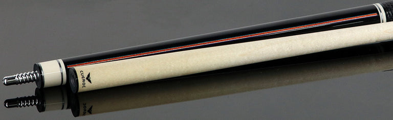 Cueroc Jester Pool Cue with Weave Wrap