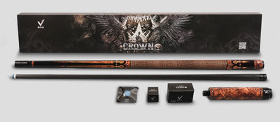 EVO Crown Monarch Blade Leather Wrap Pool Cue Maxbing Edition