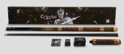 EVO Crystal Umber Crest No Wrap Pool Cue Maxbing Edition