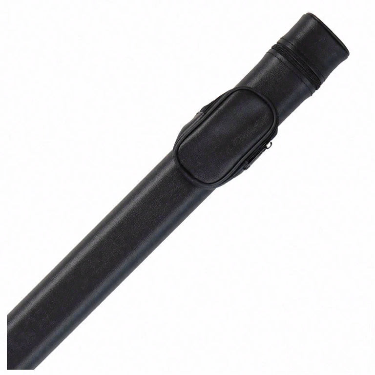 Oval Black 1x1 Hard Pool Cue Case - C11HR-BK