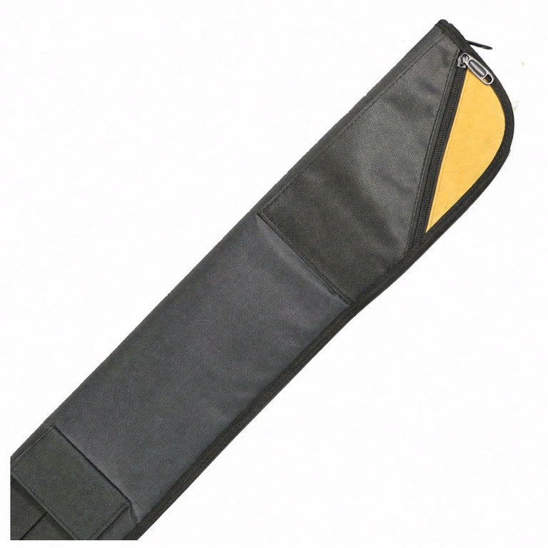 Deluxe Vinyl Black Soft Pool Cue Case - C11SD-BK