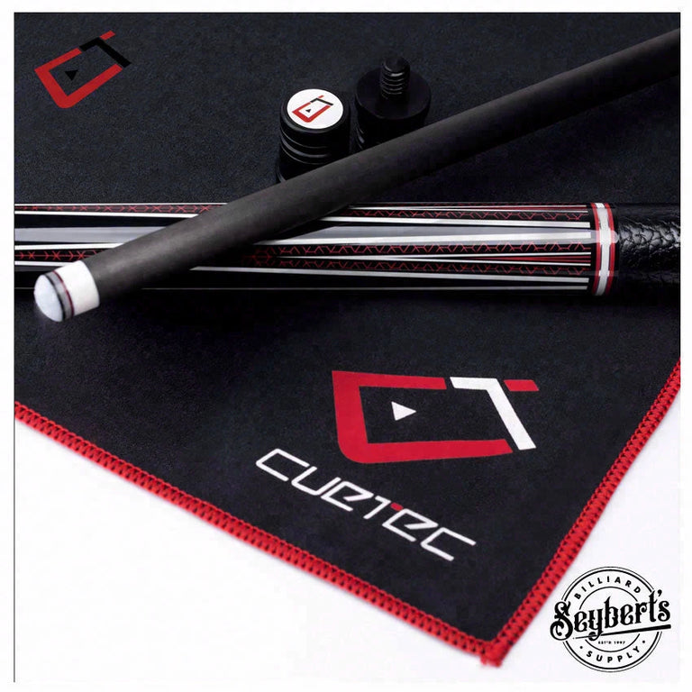 Cuetec Black Microfiber Clip Towel