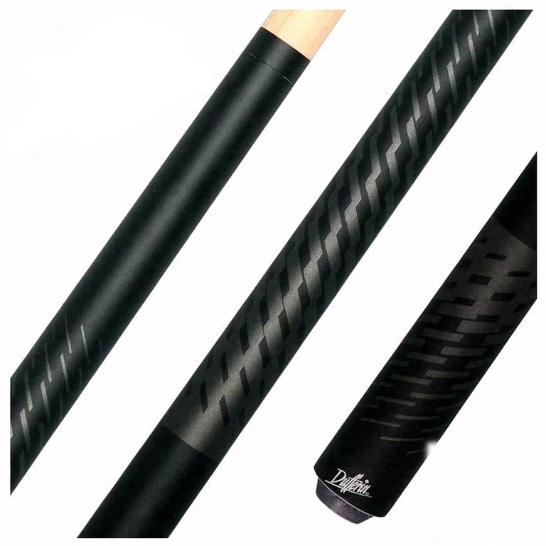 Dufferin Black and Gray Shadow Weave Wrapless Play Cue