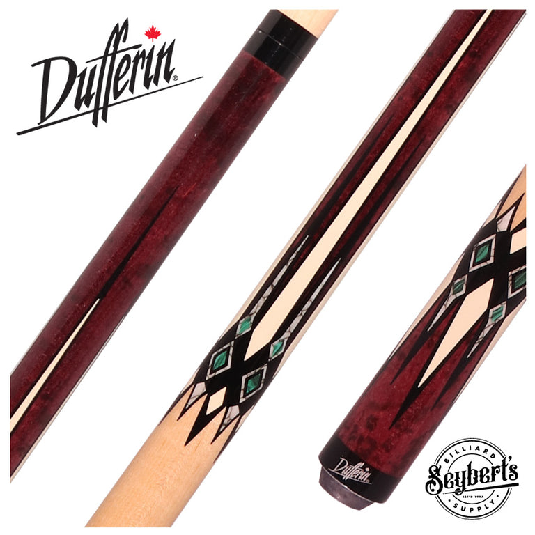 Dufferin Purple and Malachite Magic Wrapless Play Cue