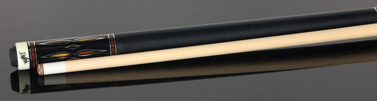 Dufferin Exotic Obsidian Play Cue with Linen Wrap