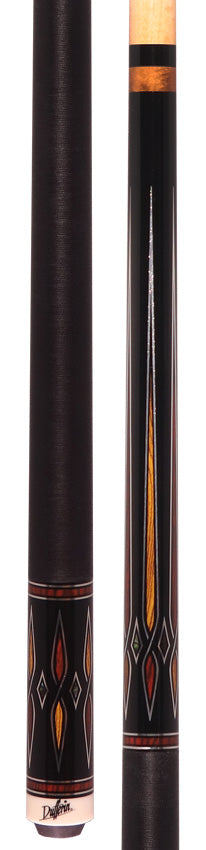 Dufferin Exotic Obsidian Play Cue with Linen Wrap