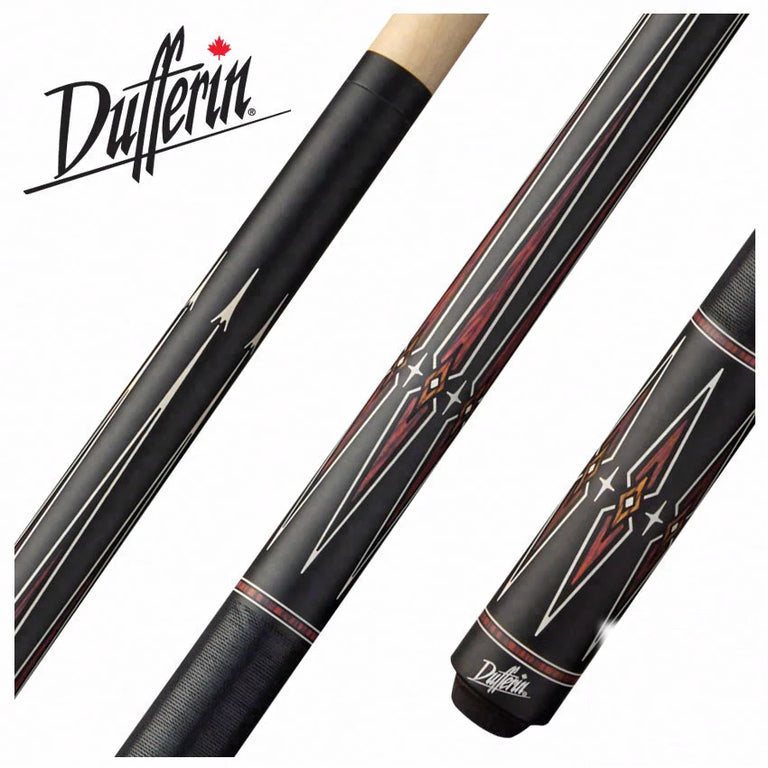 Dufferin Twilight Ridge Pool Cue with Linen Wrap