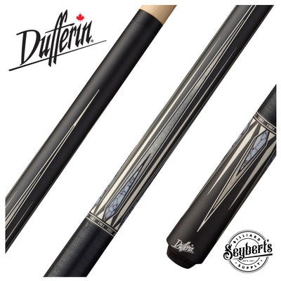 Dufferin Classic Noir Pool Cue with Linen Wrap